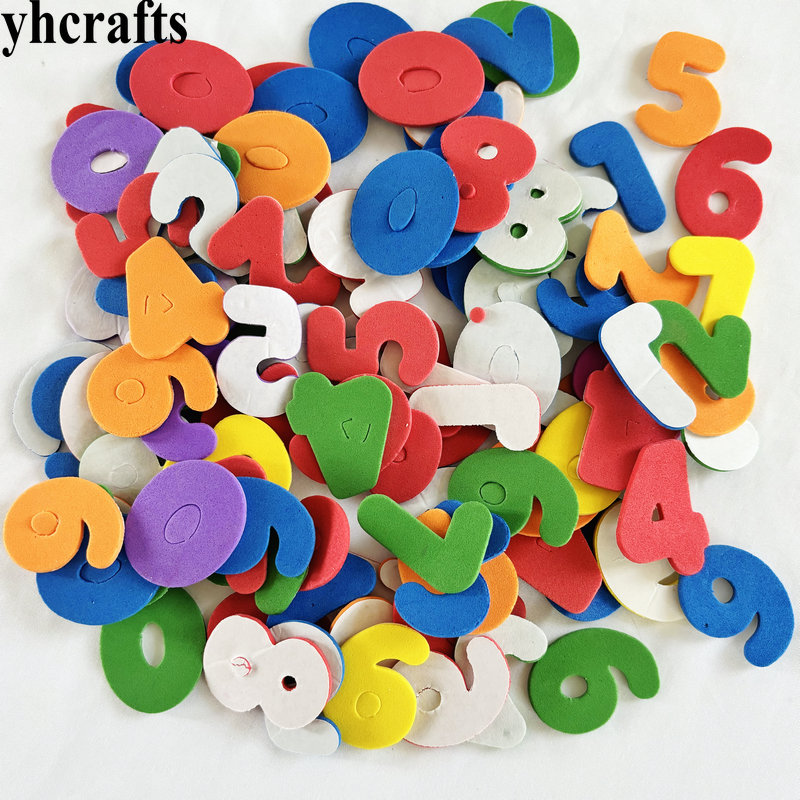 150PCS Mixed color 0-9 number  - Art And Craft Letter Z incelemesi ve fiyatı