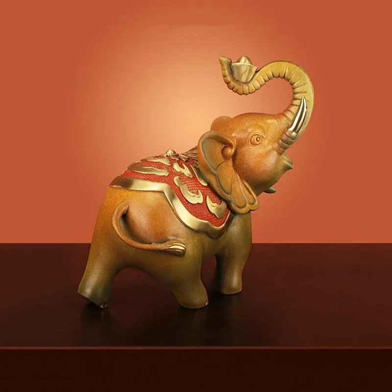 SAT Brass Elephant Sculpture O - Art Craft Elephant incelemesi ve fiyatı