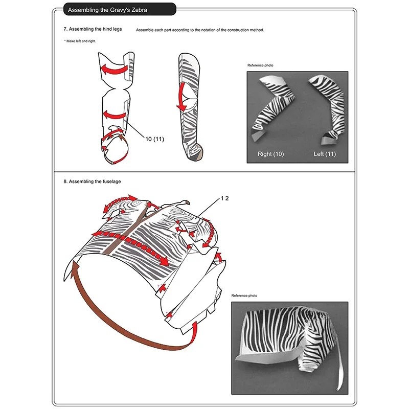 Zebra Origami Art Mini 3D Fold - Art Craft Zebra incelemesi ve fiyatı