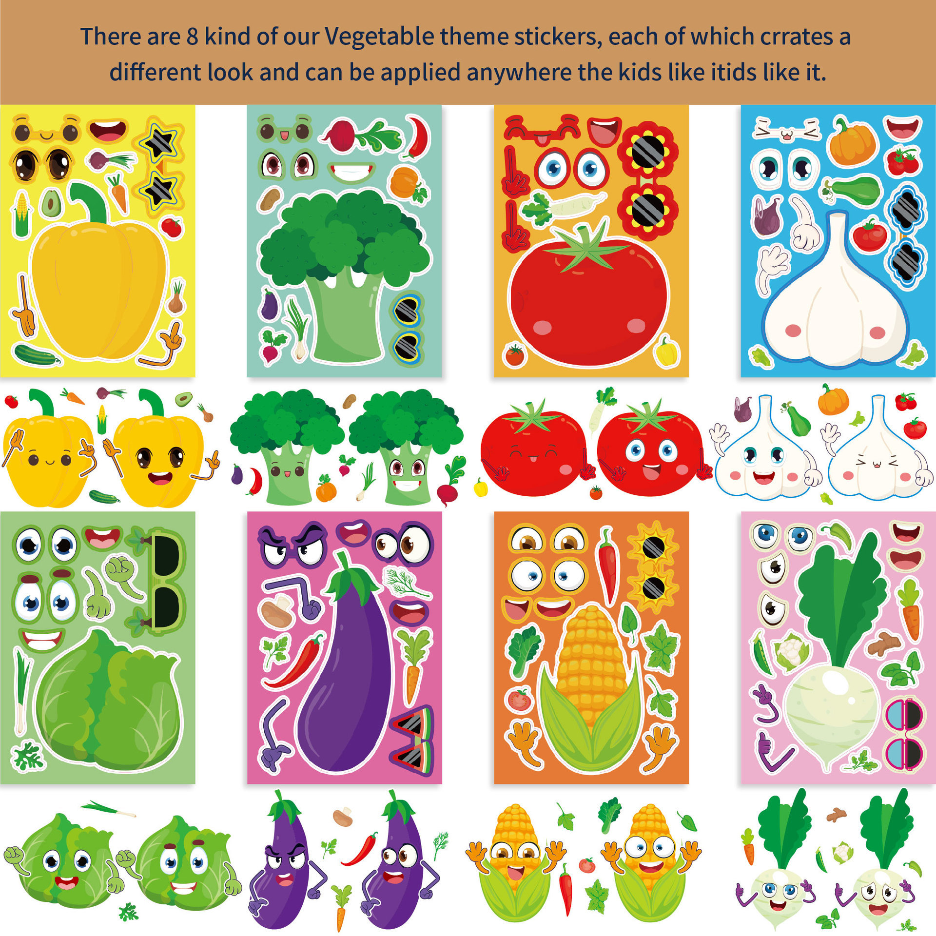 16Sheets Make Your Own Fruits  - Art And Craft Vegetable incelemesi ve fiyatı
