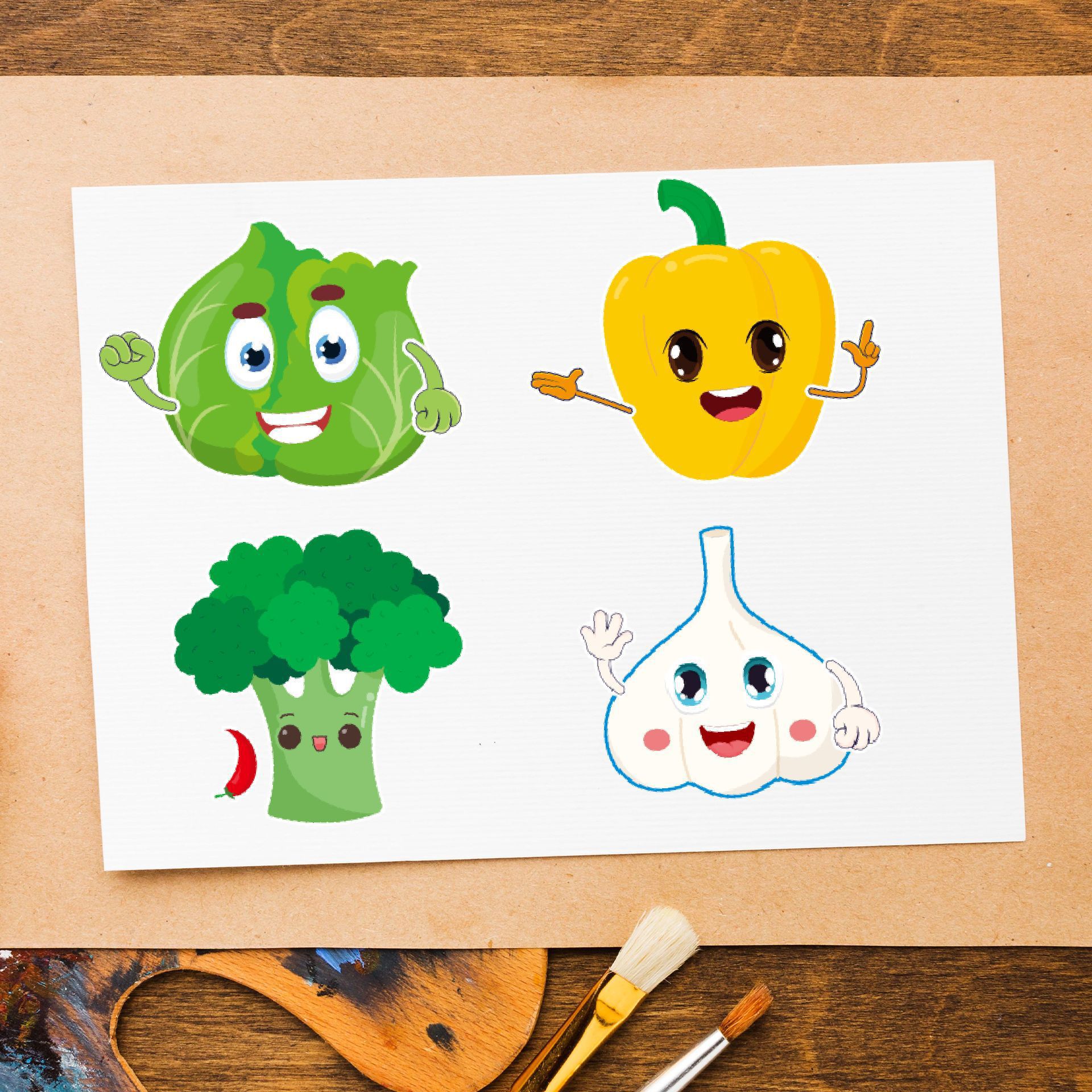 16Sheets Make Your Own Fruits  - Art And Craft Vegetable incelemesi ve fiyatı