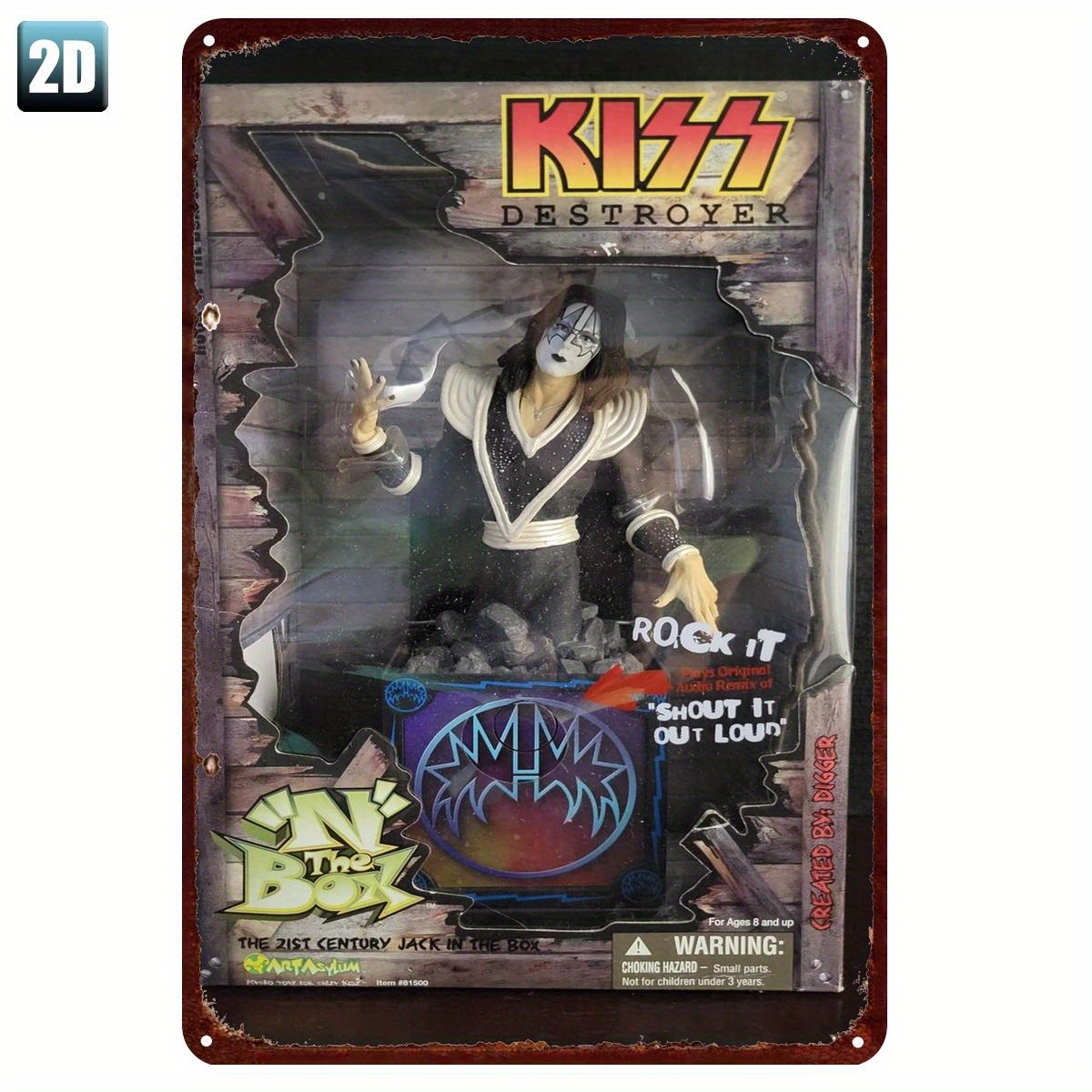 KISS Destroyer: Ace Frehley Ti - Art Craft Toys incelemesi ve fiyatı