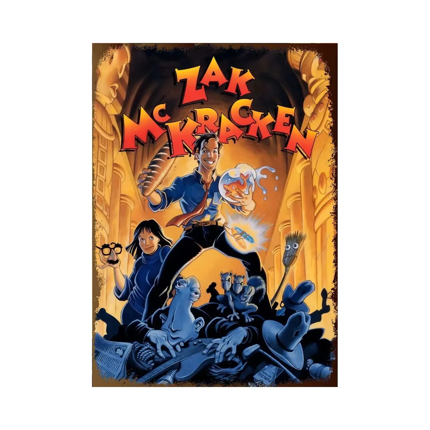80s Classic Video Game Metal S - Art Craft Video incelemesi ve fiyatı