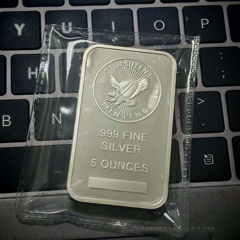 5 Oz Sunshine Minting Silver B - Art Craft Bar incelemesi ve fiyatı