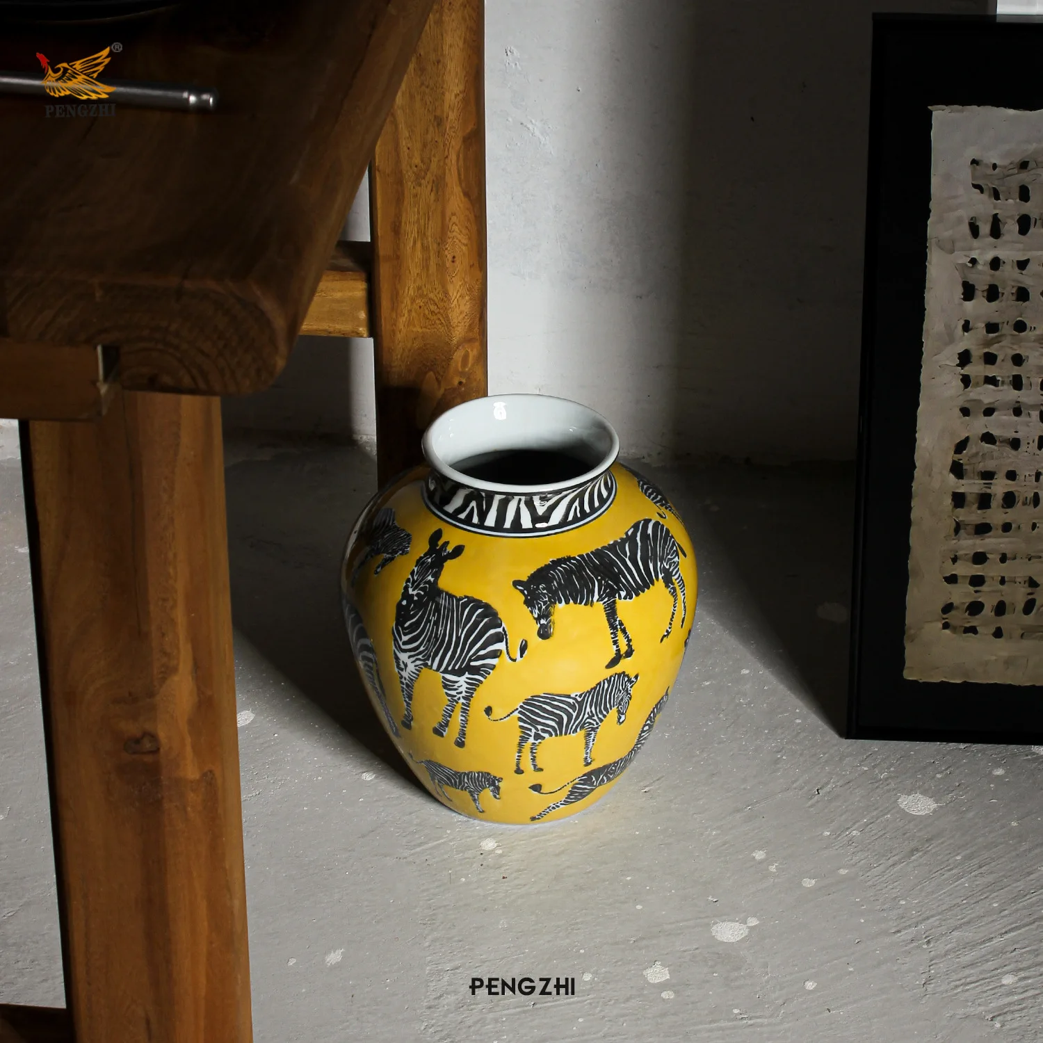 Ceramic Vase Zebra Pattern Vin - Art Craft Zebra incelemesi ve fiyatı