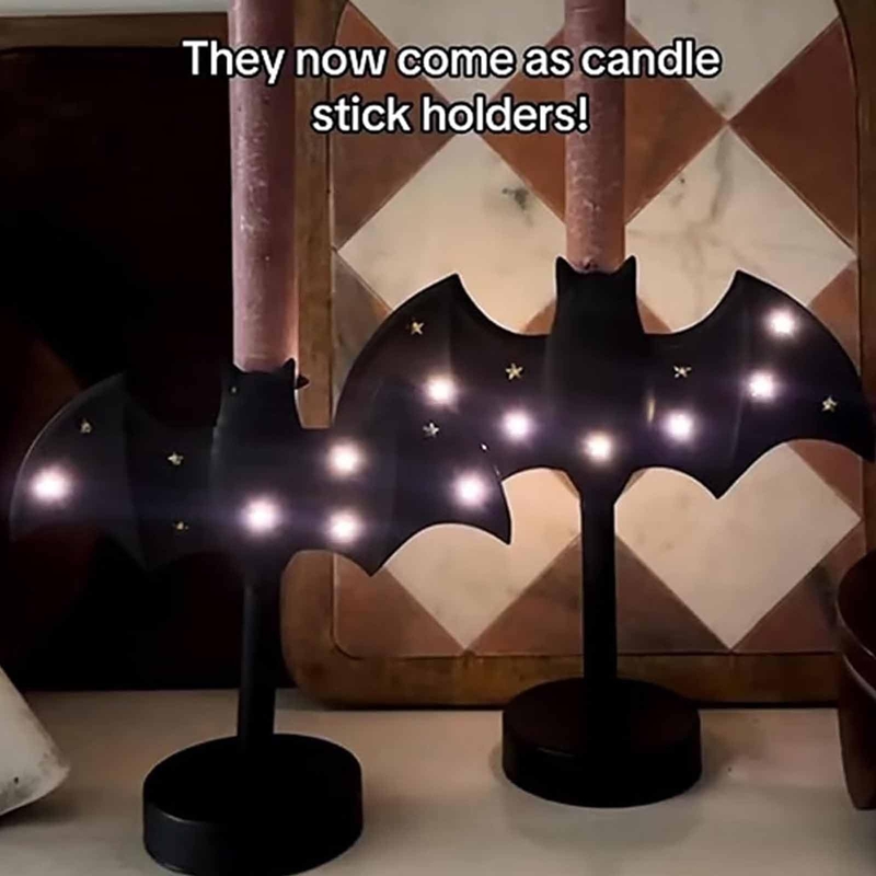 Twinkle Bat Candle Holder Resi - Art Craft Bar incelemesi ve fiyatı