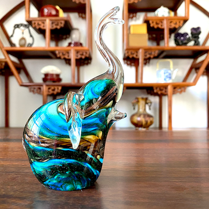 4 Colors Crystal Glass Elephan - Art Craft Elephant incelemesi ve fiyatı