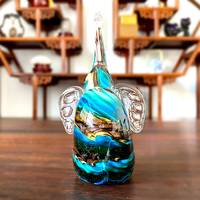 4 Colors Crystal Glass Elephan - Art Craft Elephant incelemesi ve fiyatı