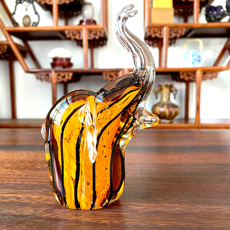 4 Colors Crystal Glass Elephan - Art Craft Elephant incelemesi ve fiyatı