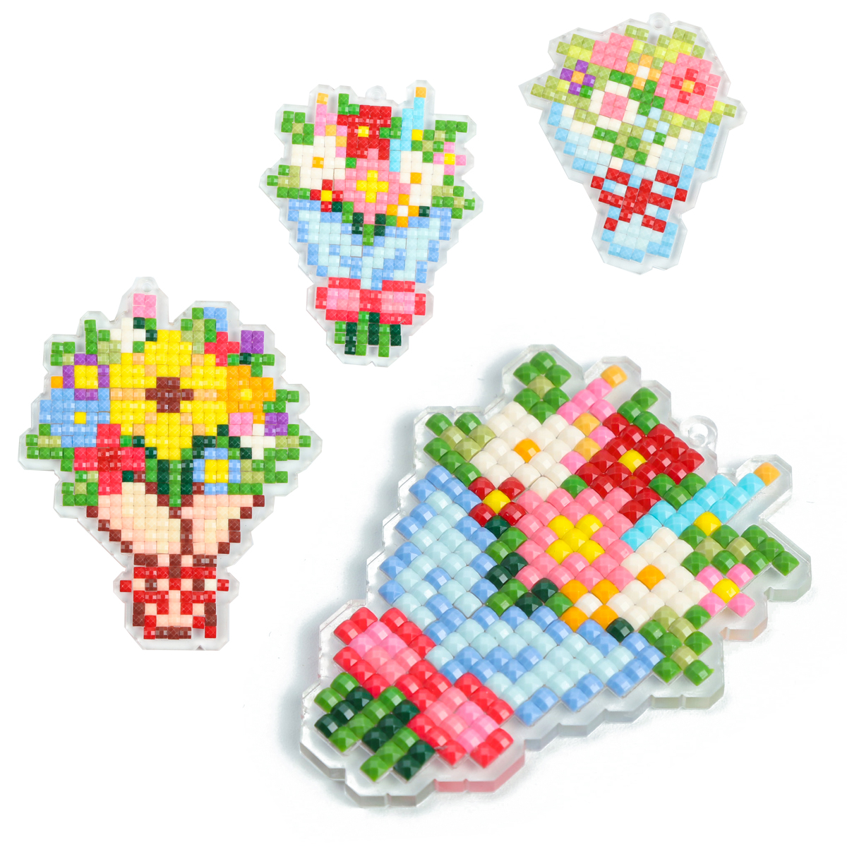 FOREVER YOUNG 3PCS Bouquet Acr - Diamond Painting Kit incelemesi ve fiyatı