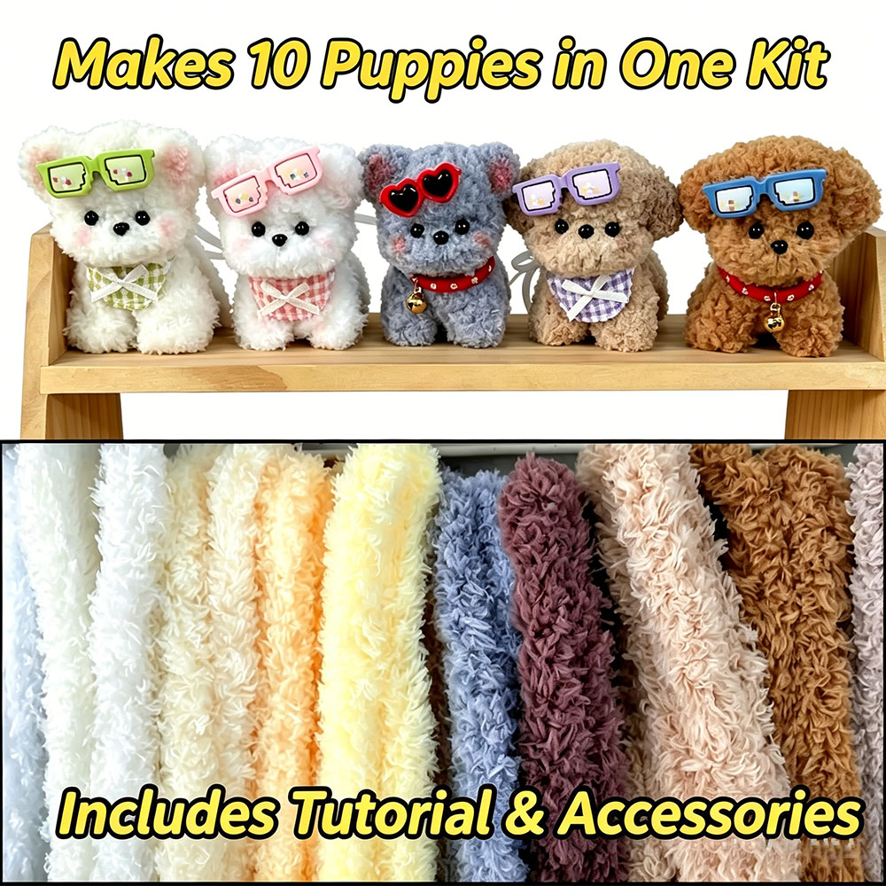 Soft Chenille Stems DIY Puppy  - Art Craft Video incelemesi ve fiyatı