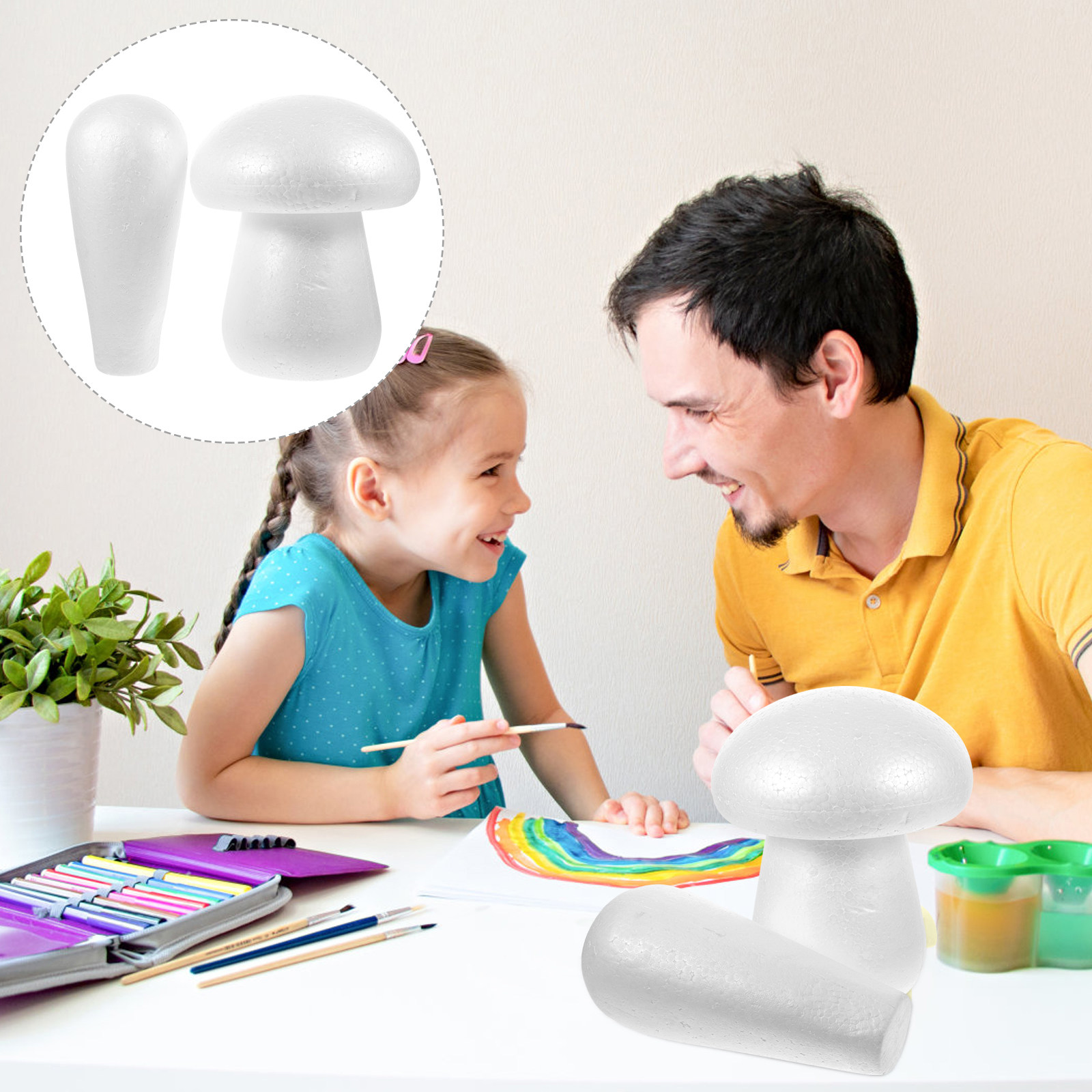 2Pcs DIY Foam Vegetable Shape  - Art And Craft Vegetable incelemesi ve fiyatı