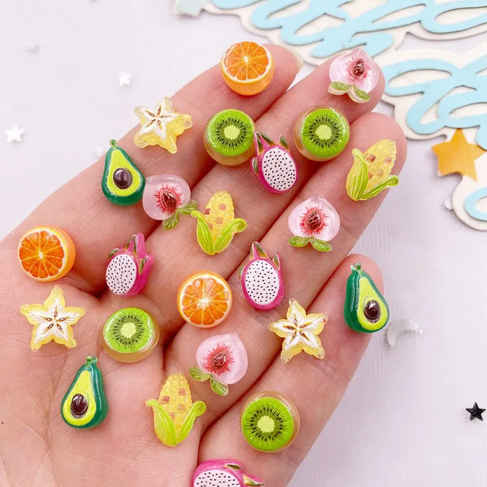 50PCS Resin Cute Mini Colorful - Art And Craft Vegetable incelemesi ve fiyatı