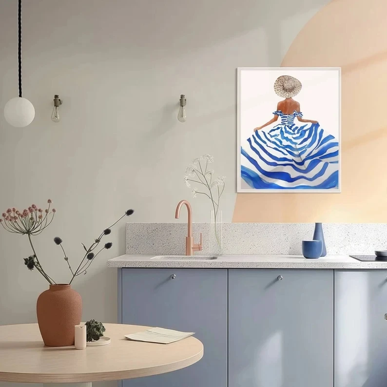 Fashion  Abstract Stripe Woman - Art Craft Toys incelemesi ve fiyatı